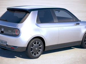 Honda E 2021 3D Model