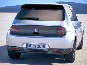 Honda E 2021 3D Model