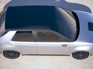 Honda E 2021 3D Model