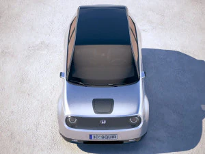 Honda E 2021 3D Model