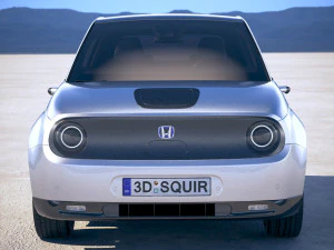 Honda E 2021 3D Model