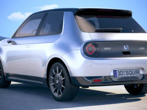 Honda E 2021 3D Model