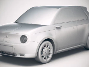 Honda E 2021 3D Model