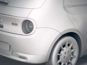 Honda E 2021 3D Model