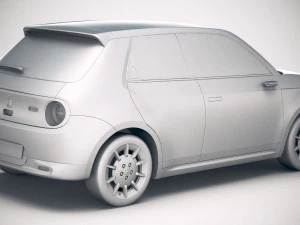 Honda E 2021 3D Model