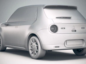 Honda E 2021 3D Model