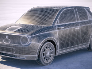 Honda E 2021 Modelo 3D
