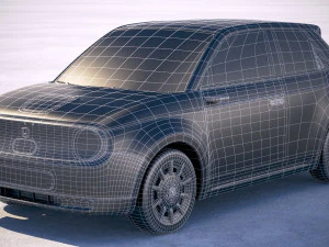 Honda E 2021 3D Model