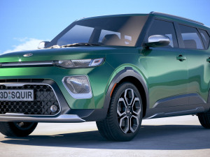 Kia Soul EX 2020 Modelo 3D
