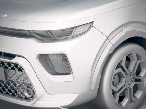 Kia Soul EX 2020 Modelo 3D