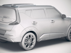 Kia Soul EX 2020 Modelo 3D