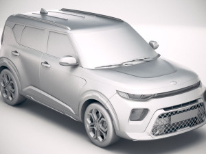 Kia Soul EX 2020 Modelo 3D