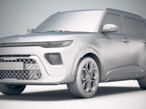 Kia Soul EX 2020 Modelo 3D