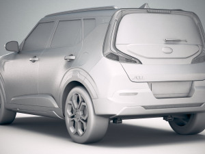 Kia Soul EX 2020 Modelo 3D