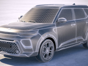 Kia Soul EX 2020 Modelo 3D