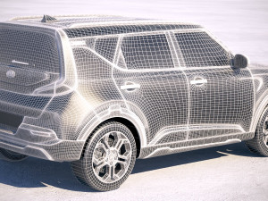 Kia Soul EX 2020 Modelo 3D