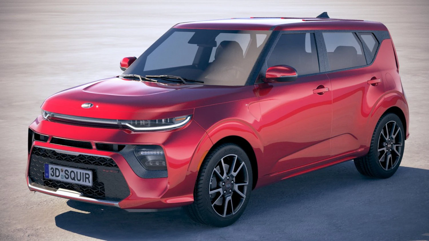 Kia Soul GT 2020 3D Model .c4d .max .obj .3ds .fbx .stl .blend 