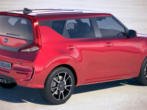 Kia Soul GT 2020 3D Model