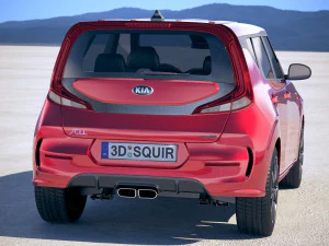 Kia Soul GT 2020 3D Model