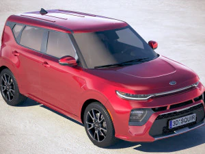 Kia Soul GT 2020 3D Model