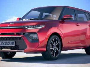 Kia Soul GT 2020 3D Model