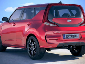 Kia Soul GT 2020 3D Model