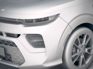 Kia Soul GT 2020 Modello 3D