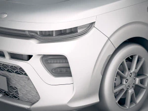Kia Soul GT 2020 3D Model