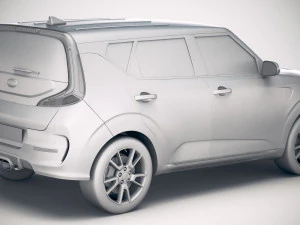 Kia Soul GT 2020 3D Model