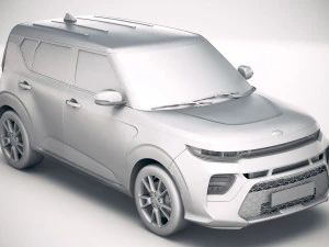 Kia Soul GT 2020 3D Model