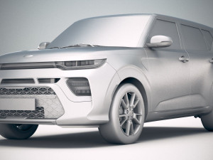 Kia Soul GT 2020 Modello 3D