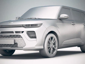 Kia Soul GT 2020 3D Model