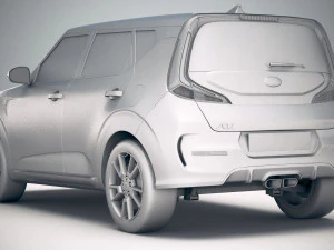 Kia Soul GT 2020 3D Model