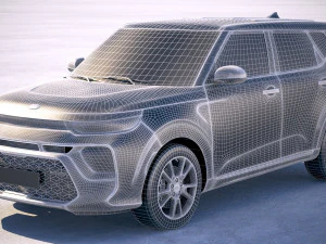 Kia Soul GT 2020 3D Model