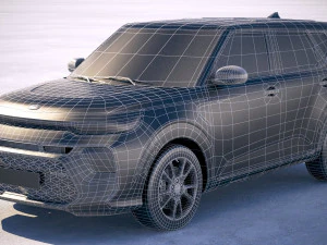 Kia Soul GT 2020 3D Model