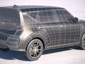 Kia Soul GT 2020 3D Model
