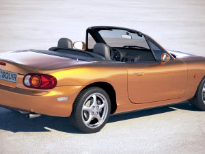 Mazda MX-5 1999 3D Model