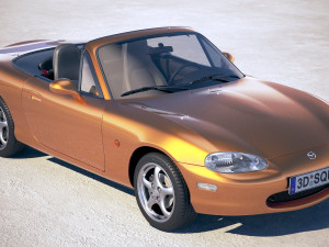Mazda MX-5 1999 3D 모델