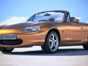 Mazda MX-5 1999 3D 모델
