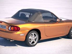 Mazda MX-5 1999 3D Model