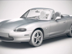 Mazda MX-5 1999 3D Model