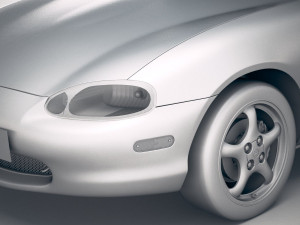 Mazda MX-5 1999 3D 모델