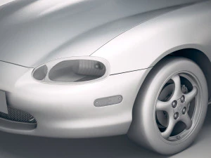 Mazda MX-5 1999 3D Model