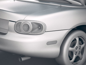 Mazda MX-5 1999 3D 모델