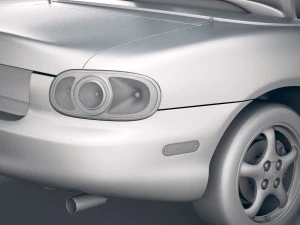 Mazda MX-5 1999 3D Model