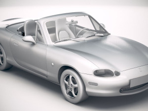 Mazda MX-5 1999 3D 모델