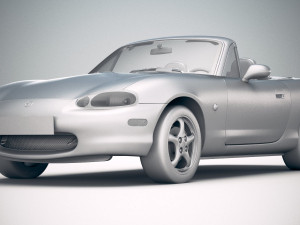 Mazda MX-5 1999 3D 모델