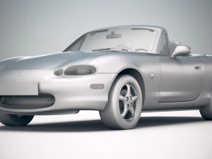 Mazda MX-5 1999 3D Model