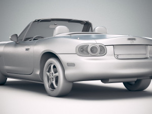 Mazda MX-5 1999 3D 모델