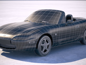 Mazda MX-5 1999 3D 모델
